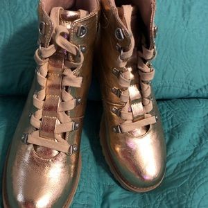 Rose Gold moon boots
